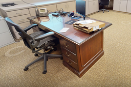 [#E4-2] 2 ped desk