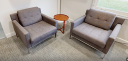 [#B12-13] Brown lounge chair