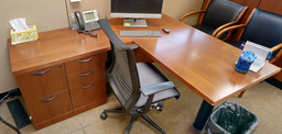 [#E6-2] L-Shaped desk