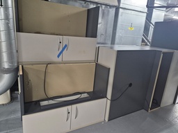 [#D19] Overhead Cabinet - Metal/Wood