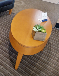 [#C3-8] Oval coffee table