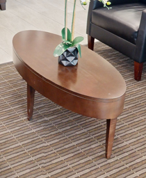 [#C3-10] Oval coffee table
