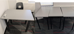 [#C12-23] Post Leg Table/Ikea Post Leg Table -36"