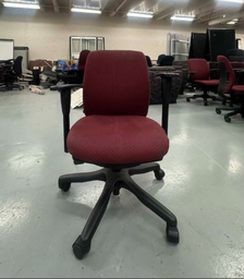 [#B13] Red Task Chairs