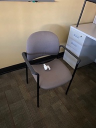 [#B8-9] Grey Guest Chair