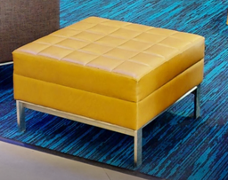 [#B11-8] Gold ottoman