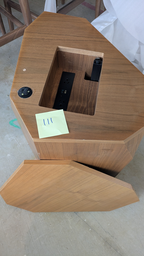[#C11-87] Side Table with AV cabling