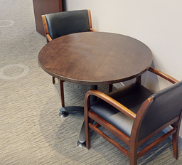 [#C4-10] Round meeting table