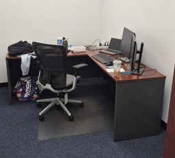 [#E6-2] Case Good Desks with Return
