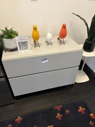 [#D6-22] Gray 2 drawer file