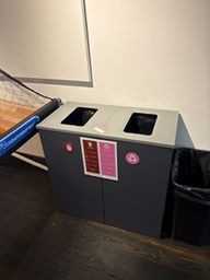 [#G4-25] Trash and recycling bin