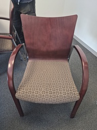 [#B9-14] Guest chair, Metal, Fabric, Wood