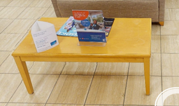 [#C3-24] Wood rectangle coffee table