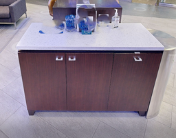 [#D5-9] Large 3 door credenza