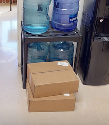 [#D20-13] Plastic shelves