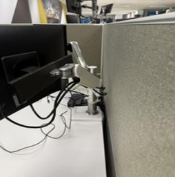 [#H10-42] MONITOR ARM - DUAL