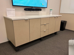 [#D5-6] Millwork credenza 2 w drawers (5)