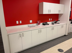 [#D21-8] Millwork cabinet base 8 door (2)