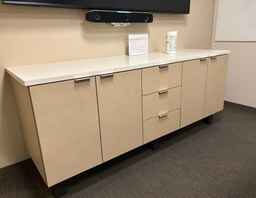 [#D5-10] Millwork credenza 2 w drawers (2)