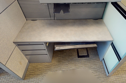 [#E3-4] 1 ped desk