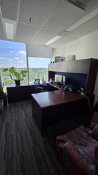 [#E8-23] U-Desk with Hutch