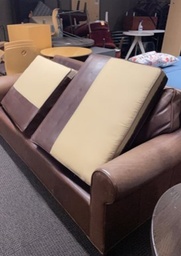 [#0B-2] Leather Couch