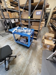 [#C1-111] Rolling Cart, Plastic material, 45" x  25" x  33"Ht