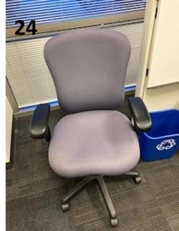 [#B13-65] PURPLE TASK CHAIR-D3