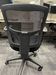[#B13-81] Black Mesh Task Chair "Friant" Wheel