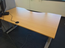[#E10-3] Desk, with Two Legs, Height Adjustable