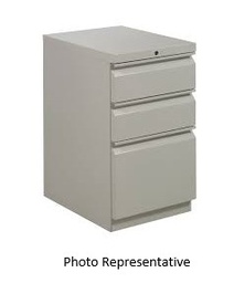 [#D16-110] Storage Cabinet (from cubicle panel)