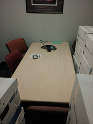 [#C8-7] Rectangle Meeting Table - 34" x 68" x 29"