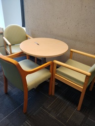 [#C2-27] Cafe Table with Three Seats