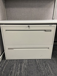 [#D6-41] 2 High Lateral Filing Cabinets