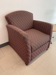 [#B12-77] Red pattern lounge chairs