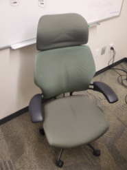 [#B13-44] Green Highback Task Chair