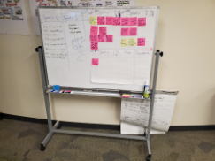 [#F8-51] Rolling White Board, 4' x 6'