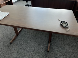 [#00-21] Small Wood Conference Tables (photo representative)