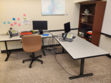 [#C8-99] Stone Laminate Folding Table, 6’ x 30”