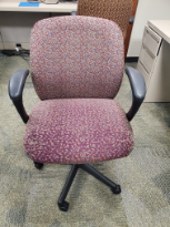 [#B13-136] Flock Pattern Task Chair