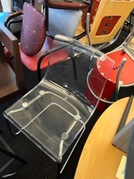 [#B4-40] Side Chair, Clear