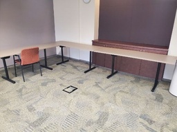 [#C8-258] Grey Folding Table, assorted