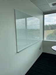 [#F5-2] White Board - Glass, 6.6'x4'