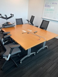 [#C19-7] Training Table - Wood, 72x30