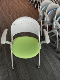[#B4-12] Café Chair - Green