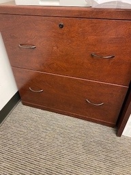 [#D7-12] vertical 2 drawer cabinet