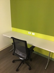 [#C19-65] White Table (24”H x 7’W)