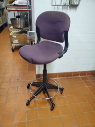 [#B2-279] Purple Stool/Chair