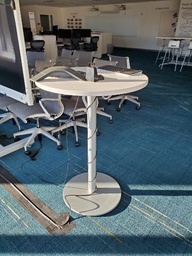 [#C2-339] Round Table, Standing Height