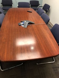 [#C8-11] Wood Conference Room Table